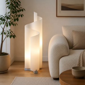 Scandinavian Glacier LED Floor Lamp